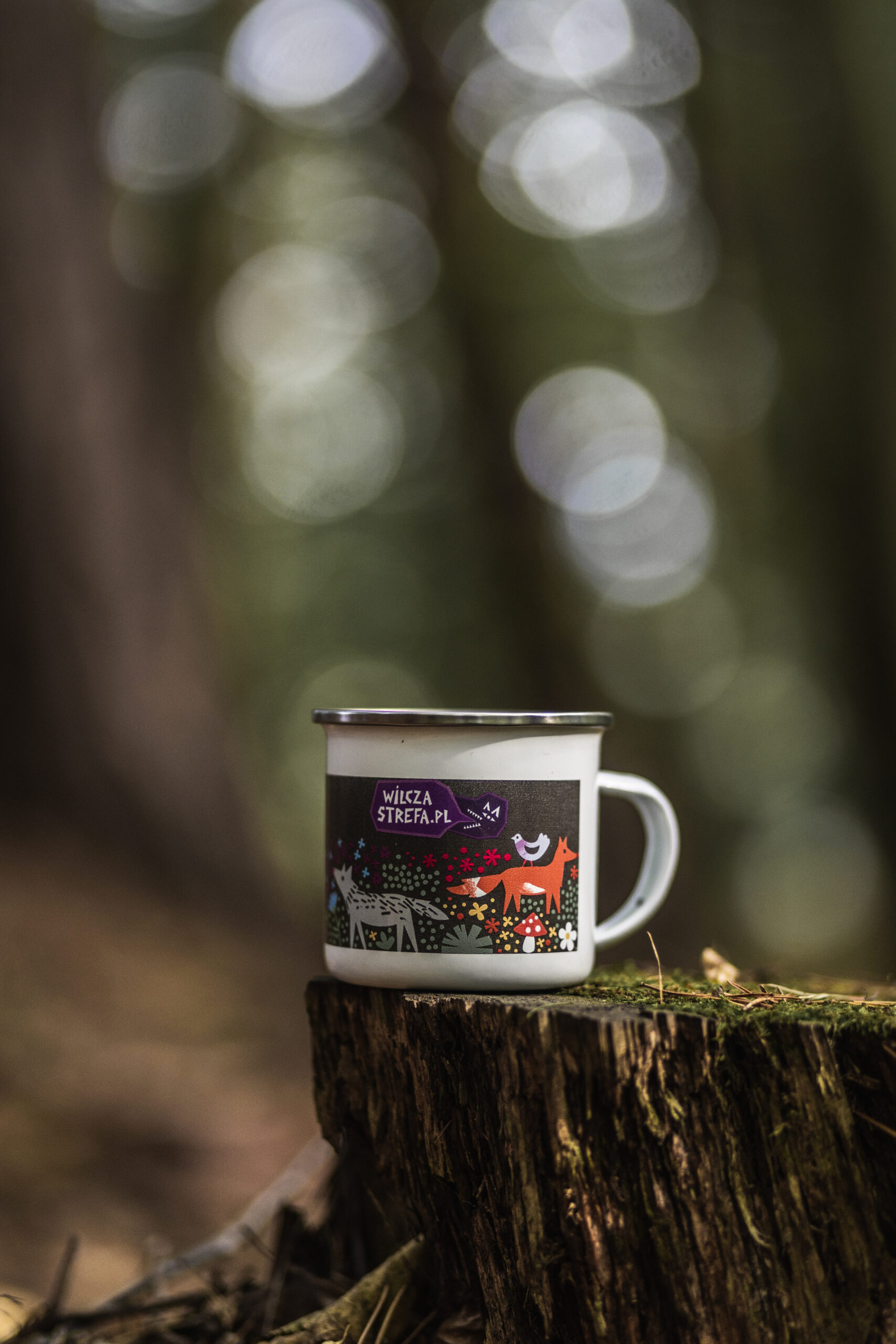 kubek emaliowany BIESZCZADY 250ml www.wilczastrefa (1)