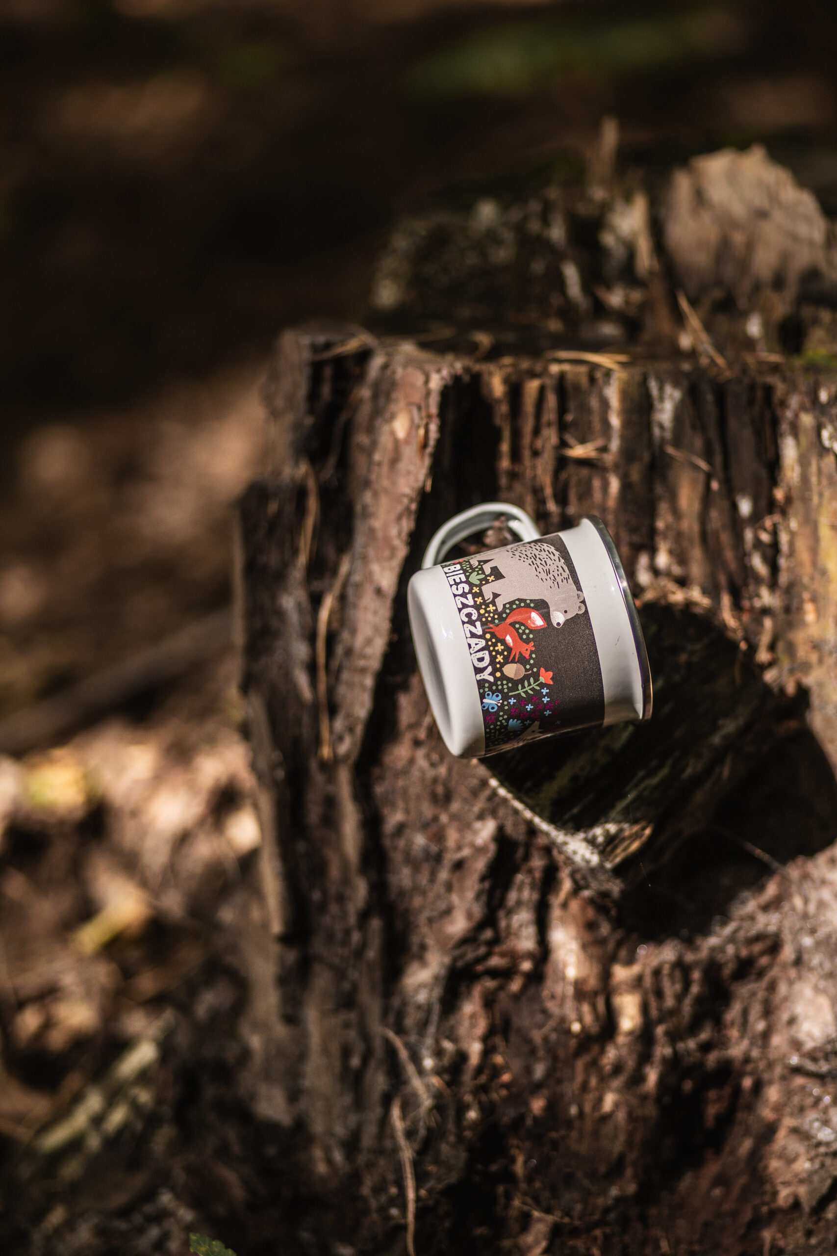 kubek emaliowany BIESZCZADY 250ml www.wilczastrefa (2)