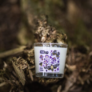 Świeca sojowa DZIKI FIOŁEK